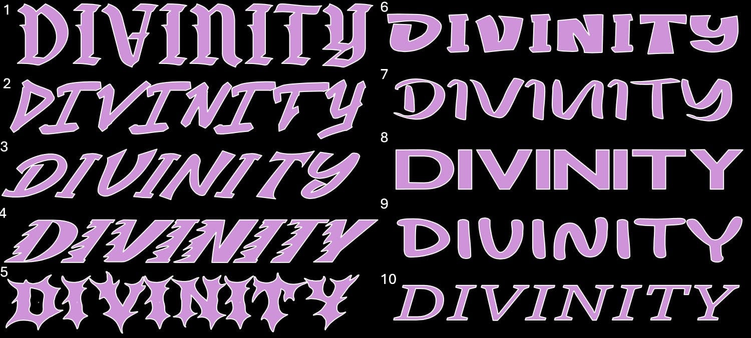 Divinity Stickers
